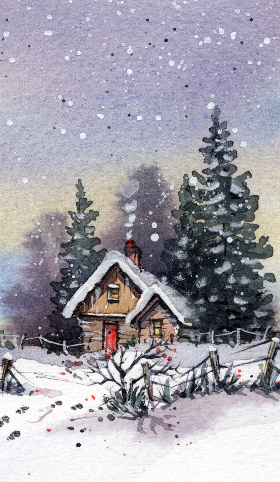 Cabin Buddies. Original. Miniature