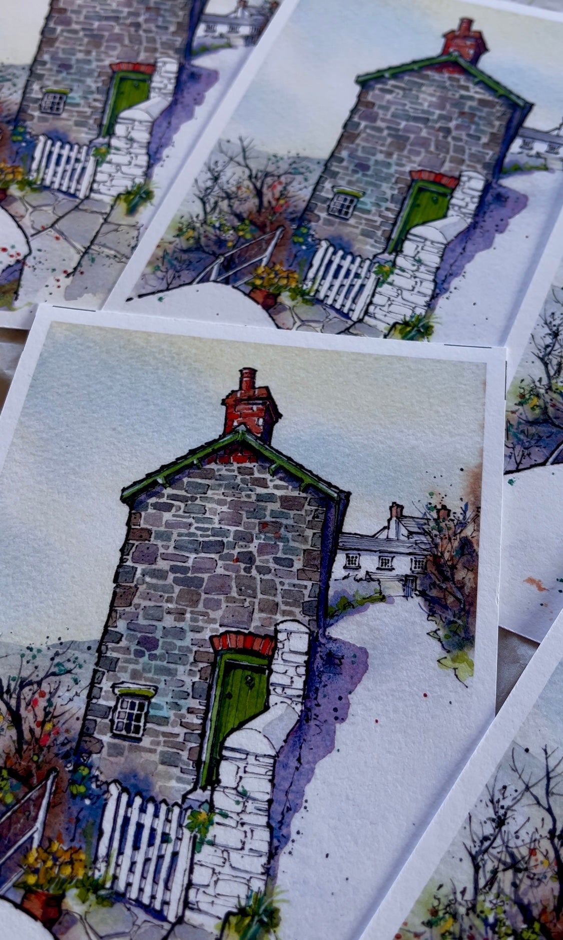 Bideford Artists Cottage - Print Only