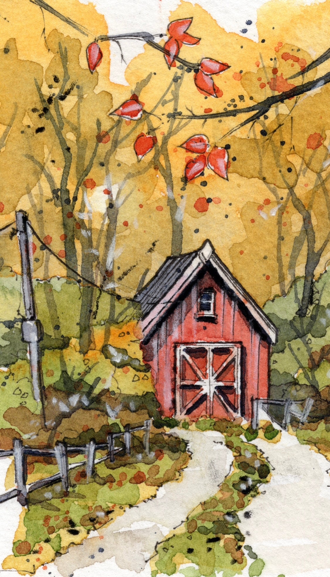 Old Red Barn, New Hampshire