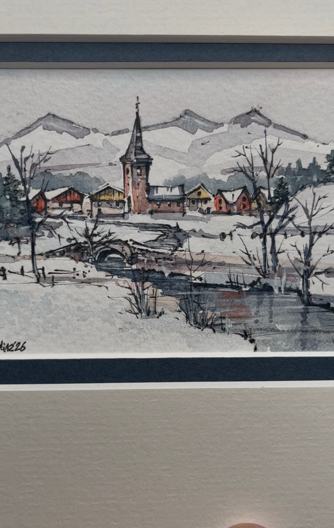 Alpine village