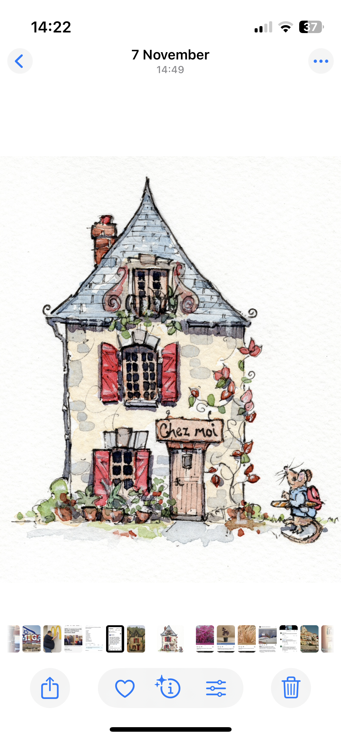 Chez Moi, Mouse’s New House