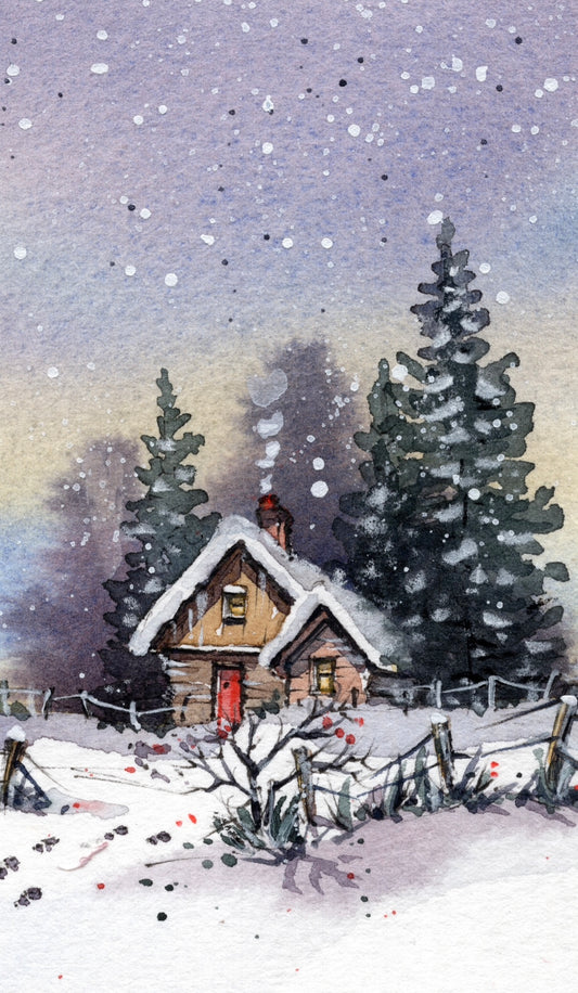 Cabin Buddies. Original. Miniature